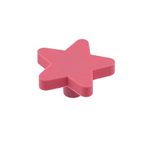Ручка-кнопка Kid звезда розовый GTV 1/50