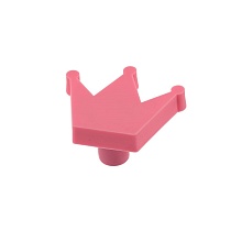 Ручка-кнопка Kid корона розовый GTV 1/50