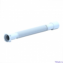 Гофрированная труба удлин. 1 1/2"х40/50, с гайкой (K116)