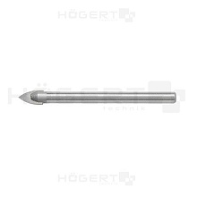 Сверло для стекла и плитки HT6D086 6,0 мм Hoegert 1/50