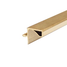 Профиль-ручка Gola для верхних модулей золото браш L-4200 мм