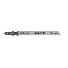 Пилка для лобзика HT6D665 по дереву 100 мм 10TPI чистый рез 5 шт T101B Hoegert 1/100