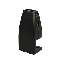 Держатель черный для стеклянной перегородки Clamp-On 4-8 мм Siso