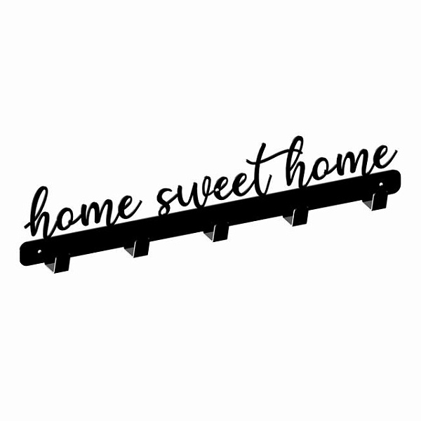 Вешалка Home Sweet Home WS15 структурный черный 480 мм Gamet