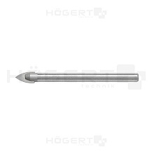 Сверло для стекла и плитки HT6D085 5,0 мм Hoegert 1/50