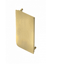 Заглушка закрытая для L-профиля Vello левая золото матовое