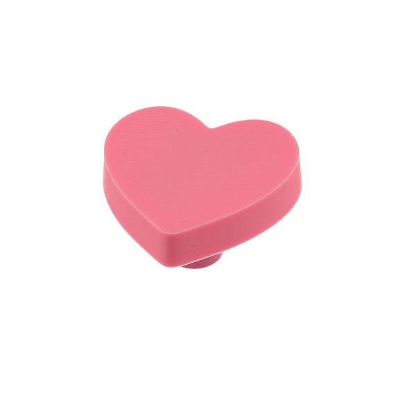 Ручка-кнопка Kid сердце розовый GTV 1/50