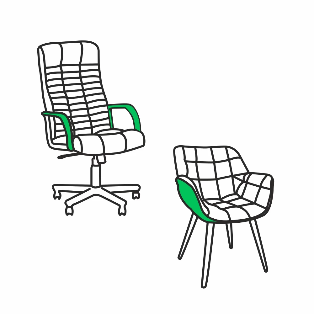 01. Кресла и стулья