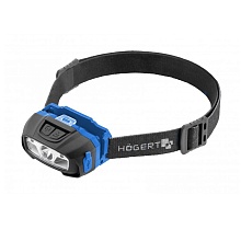 Налобный фонарик HT1E421 6 функций зарядка USB Hoegert 1/24