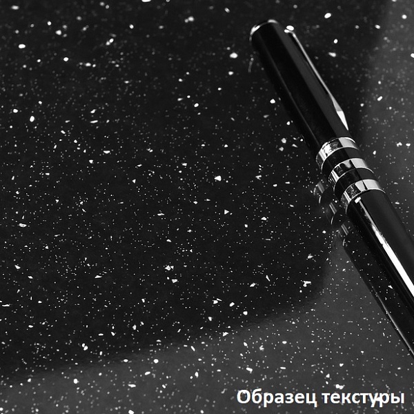 Столешница Андромеда черная К218 GG 4100x900x38 мм глянец Kronospan CR