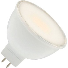 Лампа LED 5W GU5.3 3000K 230V теплый IEK 1/1