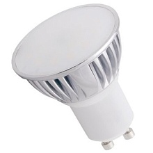 Лампа LED 5W GU10 4000K 230V дневной IEK 1/1