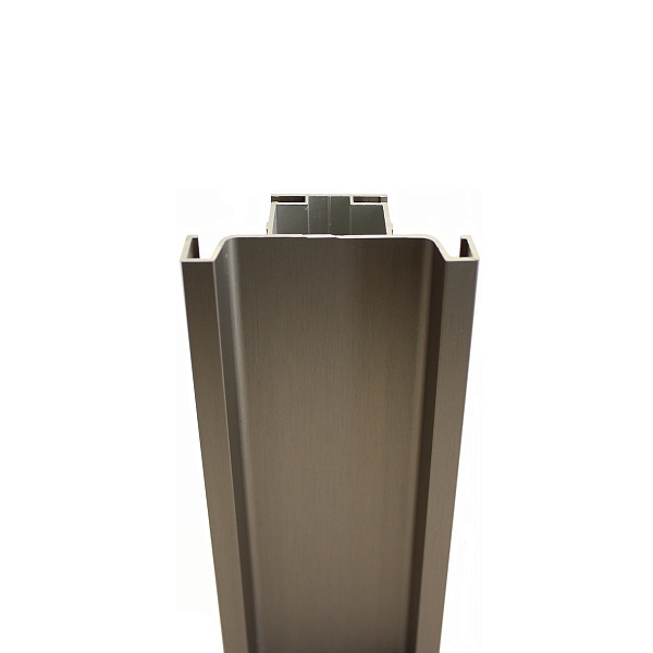 Профиль-ручка Gola вертикальный шампань браш GY992-X L-2800 мм