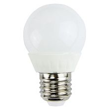 Лампа LED 7W Е27 4000K 230V "Шарик" дневной IEK 1/1