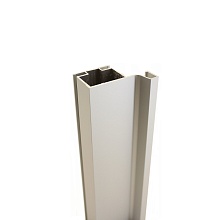 Профиль-ручка Gola вертикальный серебро GY993-X L-2800 мм