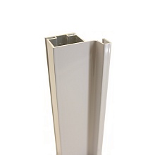 Профиль-ручка Gola вертикальный белый глянец GY993-X L-2800 мм