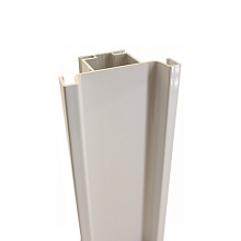 Профиль-ручка Gola вертикальный белый глянец GY992-X L-2800 мм