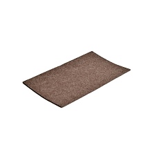 Подпятник мебельный клеевой коричневый 165*100 мм