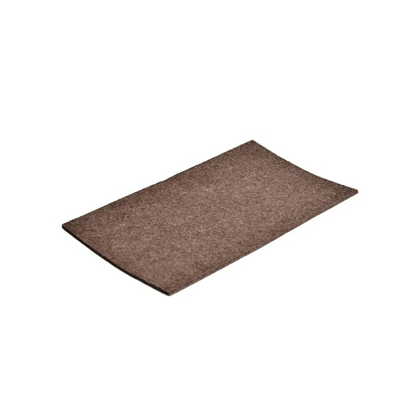 Подпятник мебельный клеевой коричневый 165*100 мм