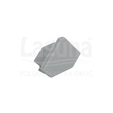 Заглушка для алюминиевого профиля углового AD LL-07 серебро Laguna 1/50