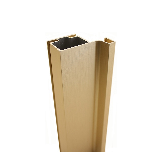 Профиль-ручка Gola вертикальный золото браш GY993-X L-2800 мм
