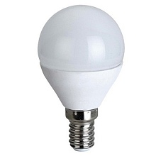 Лампа LED 5W Е14 3000K 230v "Шарик" теплый IEK 1/1