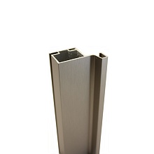 Профиль-ручка Gola вертикальный шампань браш GY993-X L-2800 мм